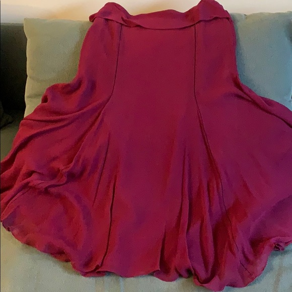 NEW Made in ITALY 🇮🇹 SILK skirt size 42 - Picture 4 of 8